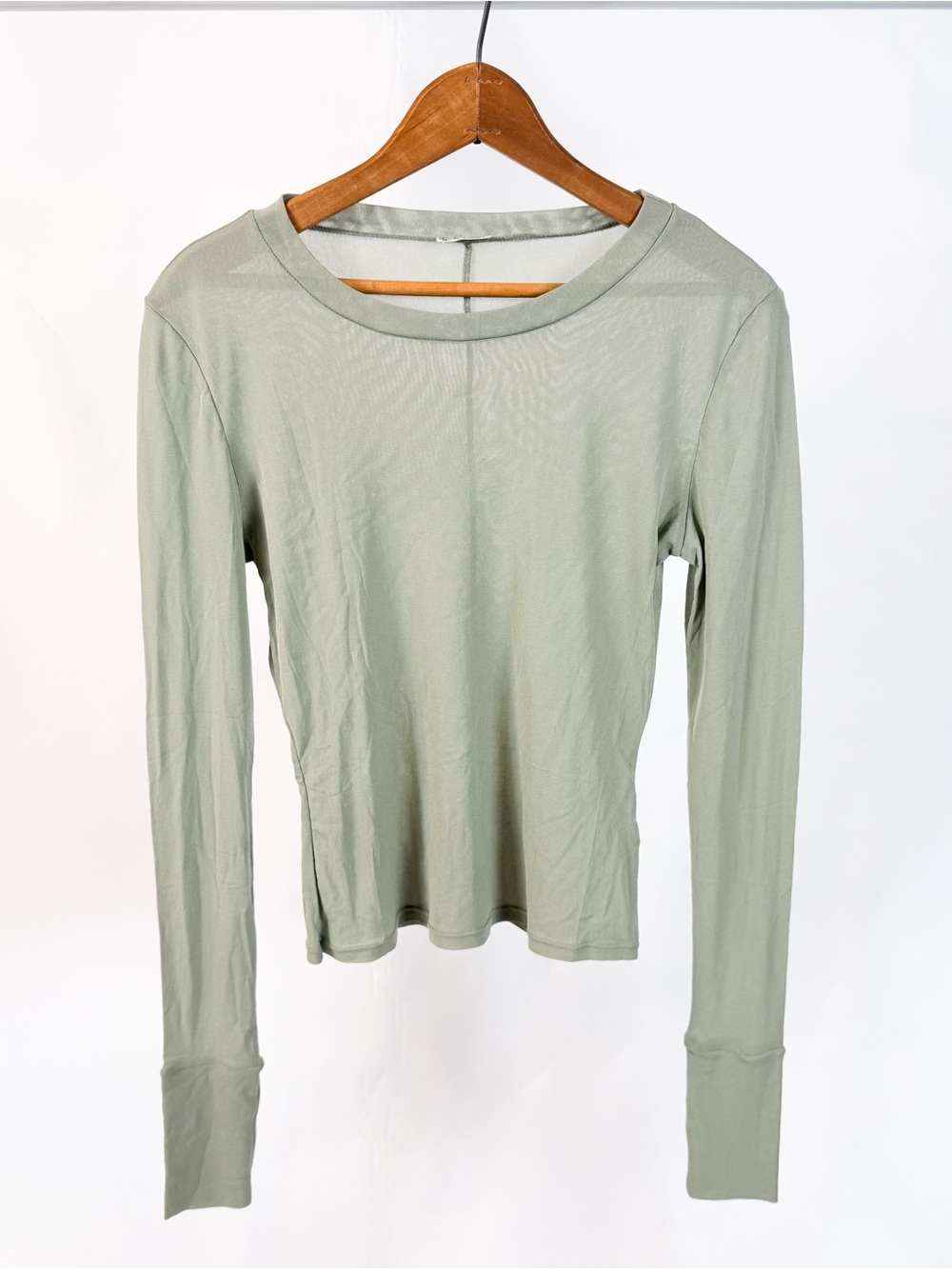 Intimately FP Before Sunset Mesh Long Sleeve/Size L/New Without Tags/Never Worn